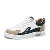 Costura em Cor Contrastante Tênis de Skate Tendência Masculino Primavera e Outono Cano Baixo Plano Casual Novos Estilos Calças Legging Esportivas Sapatos Masculinos