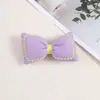 Tela Bordada con Relleno de Algodón Lazo DIY Accesorios para el Cabello Ropa Pinzas para el Cabello de Niños Accesorios de Joyería Materiales en Stock