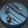 Compatible con auriculares con cable Huawei Apple 12/12/11, Oppo Wire Control con auriculares intraaurales de trigo, universales de 3,5 mm.