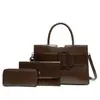 Bolsas de Mujer Transfronterizas Otoño e Invierno 2026 Nuevo Set de Tres Piezas de Gran Capacidad Bolso Cruzado de Hombro para Viajes de Negocios Venta al por Mayor