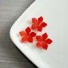Accesorios de Joyería Antigua Placa de Ácido Acético Flor de Bauhinia Pasador Estéreo DIY Hecho a Mano Colgante Bolsa de Material para Carcasa de Teléfono Móvil