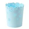 Cubo de Papel Redondo para Uso Doméstico, Cubo de Plástico sin Tapa, Adecuado para Cocina, Baño y WC, Disponible en Tamaños Grande, Mediano y Pequeño