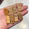 Madeira de faia Auspicioso e Ruyi Voltar Nuvem DIY Wen Play Buda Bead Jóias Acessórios Telefone Móvel Cadeia Pulseira Pingente Saco Pendurado Colar Original