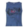 En stock Moda de verano para mujer transfronteriza europea y americana Personalidad Estampado de pedrería Ajustado Cuello redondo Camiseta sin mangas Deportiva Camiseta base Venta al por mayor