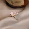 Broche Modelo Nuevo 2026 para Mujer, Broche Pequeño Antiexposición de Gama Alta, Diseño Sofisticado de Nicho, Pin de Sujeción para Ropa, Transfronterizo
