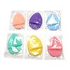 Guantes de Gota de Agua, Esponja para Lavado Facial, Exfoliante Facial de Limpieza Profunda, Limpiador de Mascarilla de Barro con Diseño de Cordón