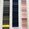 Estoque disponível de tecido pongee 75D*75D 240T em mais de 400 cores para jaquetas de plumas e roupas acolchoadas de algodão, tecido de forro