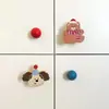 Gancho de Madera de Haya Gatito Oso Nube Gancho sin Clavos Cachorro Lindo Creativo Tirador de Armario