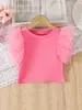 Conjunto de Falda de Malla de Verano 2025 para Niñas Transfronterizo, Conjunto de Falda Dulce para Niñas, Conjunto de Falda Infantil para Niñas