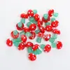 Dopamina divertida punto de ola tridimensional trabajador de la luz vidrio hongo diy pulsera de cuentas collar cadena de teléfono móvil accesorios al por mayor