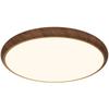 Crema Protectora para Ojos Estilo Espectro Completo Color Grano de Madera Lámpara de Techo Galleta Recámara Estudio Simple Habitación Infantil Lámpara de Techo
