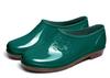 Zapatos de lluvia altos para mujer, zapatos antideslizantes para el agua, zapatos impermeables para días lluviosos, botas de lluvia para adultos, zapatos de goma, botas de lluvia, protección laboral de verano para mujer