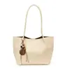 Yaozi 2026 colección de principios de otoño: bolso de hombro retro, de gran capacidad, casual y sencillo, bolso tote para el trabajo y los desplazamientos