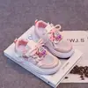 Zapatos para Niñas Zapatos de Malla Individuales de Plataforma para Niños 2026 Nuevos de Primavera Casual Versátiles Zapatos Deportivos Suela Suave Zapatos Blancos de Princesa