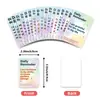 18 Nuevas Tarjetas de Recordatorio Diario Transfronterizo con Frases Creativas Inspiradoras y Tarjetas de Texto Motivacional