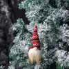 Decoraciones Navideñas Colgantes para Árbol de Navidad Muñecas Tejidas Transfronterizas Muñecas Luminosas Sin Rostro Gnomos Tejidos Retro