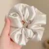 Scrunchie de rede retrô de alta qualidade, elástico de cabelo versátil oversized estilo coreano, acessório de cabelo de alta elasticidade para outono e inverno