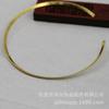 Joyería DIY Hongxing color oro 24k 1.3*4.5*128m coronas todo collar material hecho a mano accesorios para pasador B284