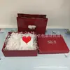 Caja de Regalo de Producto de Cuidado de la Piel de Alta Gama de Marca Grande Caja de Empaque de Agua de Esencia Caja de Regalo de Cosméticos de Marca Bolsa de Regalo de Perfume Empaque