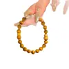 2025 Retrô Novo Pulseira de Cabacinha Folu Pulseira de Olho de Tigre com Contas Joias Chinesas Exquisitas DIY para Mulheres