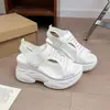 Verano 2026 Nuevo Comercio Exterior Talla Grande Sandalias Deportivas Casuales Cómodas para Mujer Punta Redonda Plataforma Talla Única