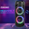 Altavoz Sing-E Zqs2601 sin Bluetooth para Exportación, Altavoz Pequeño Portátil Potente con Sonido Estéreo