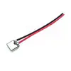 Conector Fêmea Typec2P Encaixável com Cola para Lâmpada de Mesa Porta de Carregamento Oval Soquete Fêmea Branco/Preto