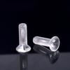 Parafuso de cabeça escareada cruzada de fornecimento de fábrica Parafuso de cabeça escareada transparente PC parafuso de cabeça chata de cabeça escareada de acrílico