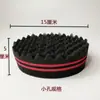 Set de rizadores de pelo para hombres con varillas de esponja para permanente de fuegos artificiales Herramientas negras para hombres Fuegos artificiales Perm Metabo