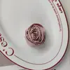 Acessórios de Flores de Tecido Feitos à Mão de 5cm, Simples e Versáteis, Materiais Criativos para Joias DIY, Tecidos Semi-Acabados