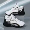 Zapatillas deportivas unisex de suela blanda con absorción de impactos, zapatillas cuadradas casuales versátiles, zapatillas deportivas de moda de lujo ligero para comercio exterior