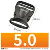Acessórios para Bolsas Fivela Plástica em Formato de Abóbora Bolsa de Cintura Ajustável Fivela de Segurança para Mochila Alça de Cintura Fivela Plástica