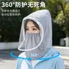 Gorro de Cocina, Mascarilla Anti-Humo de Aceite, Gorro Protector Anti-Salpicaduras de Aceite para Cocinar y Freír de Mujer, Pulverización de Pesticidas Agrícolas, Antipolvo y Anti-Salpicaduras