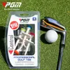 Pgm Tee de Golf Ajustable con Límite Ayuda para Apuntar 77mm Driver Tee Largo 4 Piezas/Caja