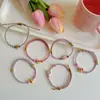 Pulsera de Cuerda Colorida para Rezos Diarios Rosa 2025 Nueva Pulsera Tejida a Mano Joyería para Mujeres Adultas Cuerda de Mano Regalo Lindo