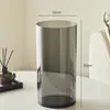RecompraJarrón de Plástico Transparente, Cubo para Flores Tipo Vidrio de Alta Transparencia, Cubo Duradero para Floristería, Contenedor Hidropónico