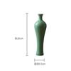 Jingdezhen criativo feito à mão cerâmica pequeno vaso chinês Zen simples vaso de flores cerimônia do chá decoração floral artesanato