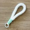 Lanyard de Muñeco de Peluche Colorido para Teléfono, Correa Corta para Muñeca, Llavero para Funda de Teléfono, Correa Antiperdida, Accesorio para Bolso