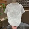 Camiseta de Manga Corta Fina de Seda Helada para Hombre, Transpirable de Verano para Deportes, Fitness, Entrenamiento, Secado Rápido, Camiseta de Manga Corta para Hombre