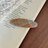Grampo de Cabelo Xadrez de Tecido Coreano High-End Clipe Lateral para Franja Simples Temperamento All-Match Clipe BB para Fios Soltos Acessórios de Cabelo