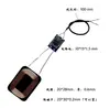 Módulo receptor de carregamento sem fio mini de tamanho pequeno e minúsculo Placa de circuito PCBA bobina pequena dente universal QI