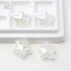 Cuentas de Estrella de Cinco Puntas Coloridas de Acrílico con Agrietado Accesorios para Joyería Hecha a Mano DIY Diadema con Cuentas Adorno para el Cabello Cadena para Teléfono Móvil Accesorios