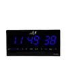 Atacado de fábrica LED digital calendário perpétuo transfronteiriço dedicado a relógio eletrônico um segundo não ruim relógio de parede transfronteiriço temperatura