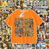 American Mountain and Sea Edición Clásica Oro Tungtungsahur Tongtongge Camiseta de Manga Corta para Niño con Hombrecito de Madera Ropa Casual