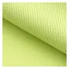 Tejido fino de sarga de algodón americano de 220 g, tejido de sarga texturizado de poliéster de una cara, tejido de punto para camisetas casuales de primavera/verano