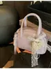 Bolso de Bolos Portátil Estilo Coreano Transfronterizo para Mujer Moda Nueva 2025 de Moda Alta Calidad Versátil de Hombro Cruzado