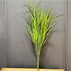 70cm hierba de junco simulación verde paisaje hierba suave plástico hierba amarilla otoño Pennisetum características hotel decorativo Hierba de cebolla de río