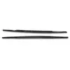 Adequado para 10-17 BMW Série 5 MP Saias Laterais F10 F18 Modificação de Carro Estilo MP Preto Brilhante Padrão de Fibra de Carbono Spoilers Laterais