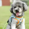 Arnés reflectante para perros con correa de 1.5 metros, para perros pequeños a medianos que pesen 2 kg - 23 kg