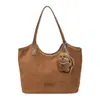 Bolso de Tote Simple de Moda Retro 2026 Otoño Nuevo para Mujer Bolso de Hombro Único Portátil para el Trabajo con Sensación de Alta Gama